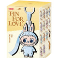 Pop Mart Labubu The Monsters Pin aus der Love-Serie, Vinyl-Plüsch-Anhänger (A-M) Einzelne Blindbox