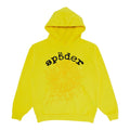 Sp5der Legacy Web Kapuzenpullover Gelb