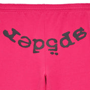 Sp5der Legacy Web Sweatpants Pink & Black - Supra Sneakers