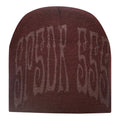 Sp5der Longlegs Beanie Weinrot