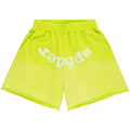 Sp5der OG Web V2 Sweatshort Säuregrün