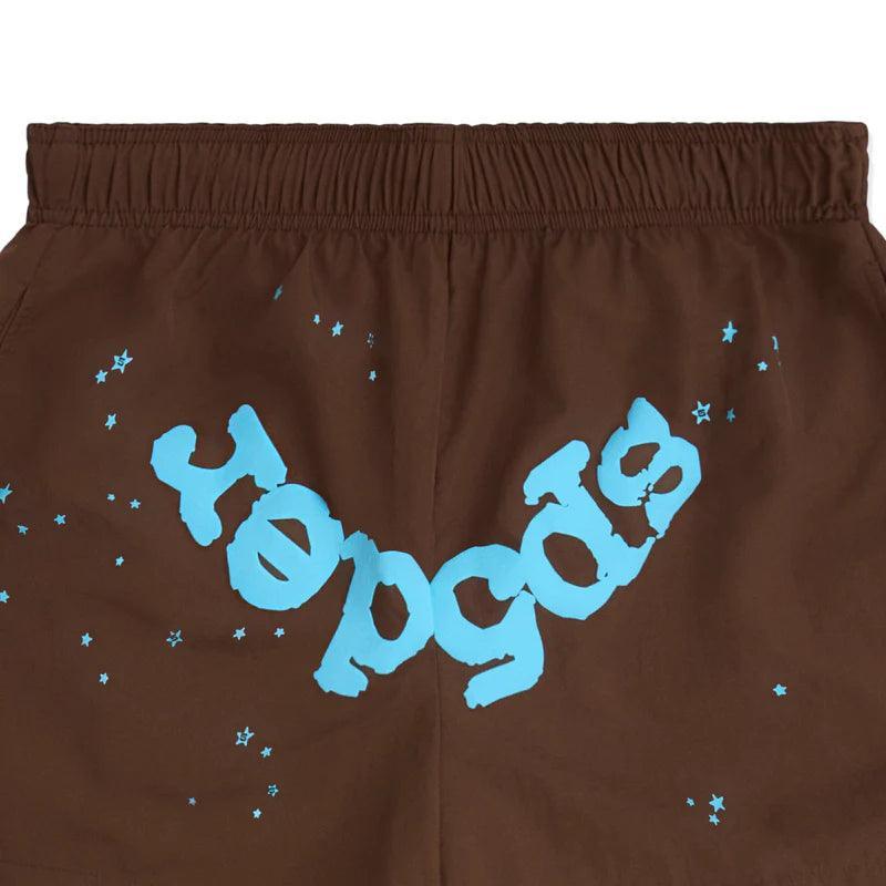 Sp5der OG Web Double Layer Short Brown