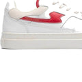 Stepney Workers Club Pearl S-Strike Leder Weiß / Rot
