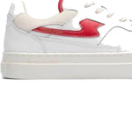 Stepney Workers Club Pearl S-Strike Leather White / Red sneakers — style YA09530 — photo 1 of 4 - Image 1