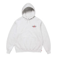 Supreme Jordan Kapuzenpullover (FW24) Aschgrau