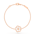 Bracelet Lucky Spring de Van Cleef & Arpels, fleur de prunier, or rose 18K et nacre