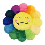Takashi Murakami Flower Emoji Plush 5 60CM Rainbow / Yellow - Supra Sneakers - Image 1