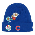 New Era Takashi Murakami + MLB Welttournee Tokyo Serie 2025 New Era 6 Dart Cubs gerollte Strickmütze