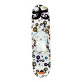 Takashi Murakami x Supreme Skateboard-Deck Ponchi-Kun Rot (von Murakami signiert)