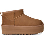 UGG Classic Ultra Mini Platform Boot Chestnut (Women's) — side profile - Image 1