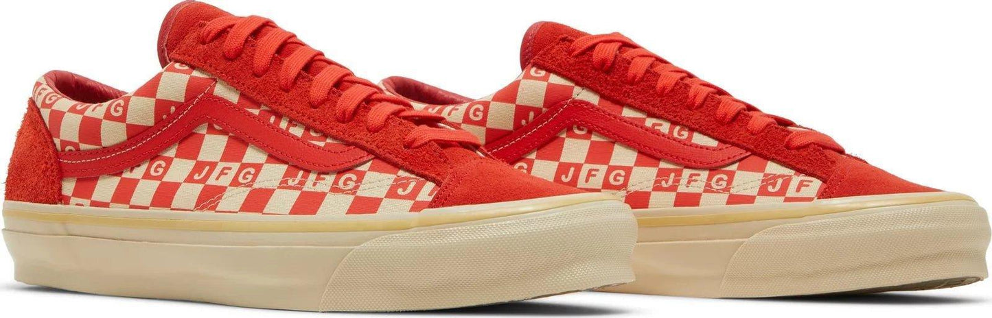 Vans Vault OG Style 36 LX Joe Freshgoods The Honeymoon Stage Red - Supra Sneakers