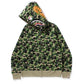 A Bathing Ape BAPE ABC Shark Full Zip Hoodie Green - Supra Sneakers