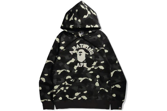 A Bathing Ape BAPE City Camo Pullover Hoodie Glow Black - Supra Sneakers