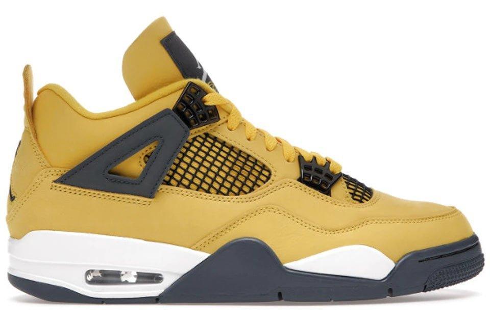 Air Jordan 4 Retro Lightning Yellow - Supra Sneakers