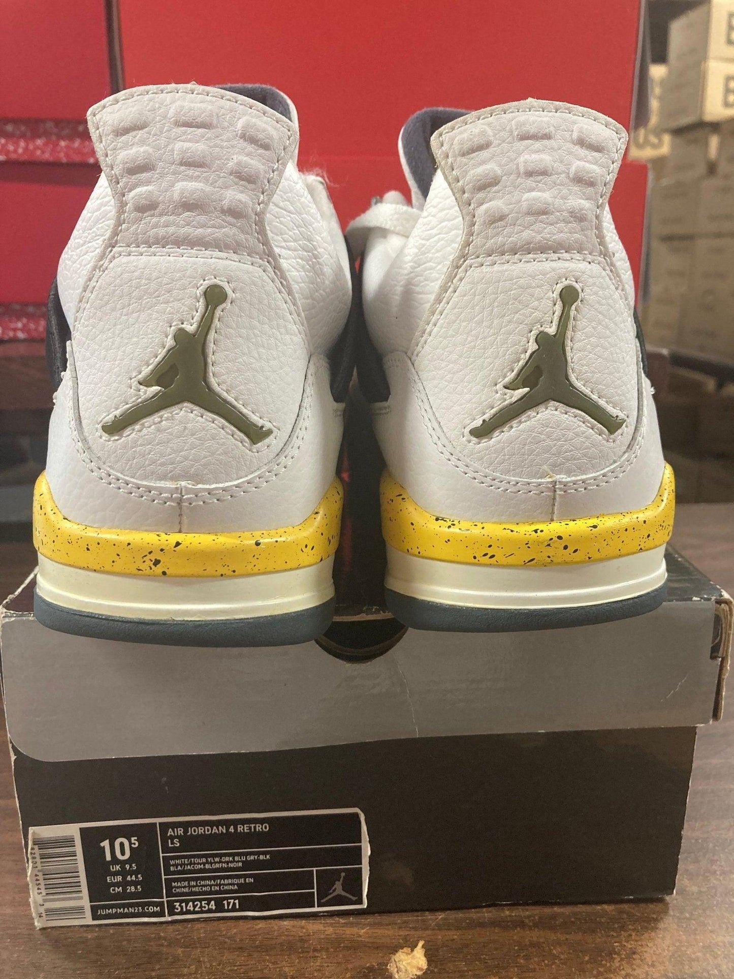 Air Jordan 4 Retro Tour Yellow / Rare Air - Supra Sneakers