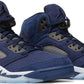 Air Jordan 5 Retro Georgetown "Midnight Navy" - Supra Sneakers