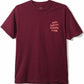 Anti Social Social Club Logo Tee - Maroon - Supra Sneakers