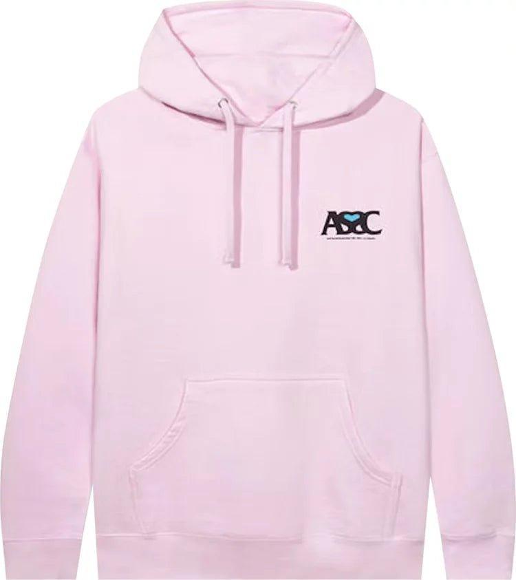 Anti Social Social Club Negative Space Hoodie Pink - Supra Sneakers