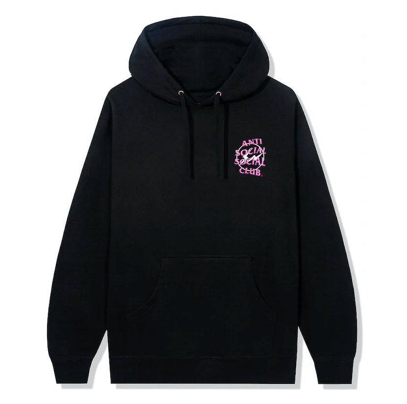 Anti Social Social Club x Fragment Precious Petals Hoodie (FW22) Black Pink - Supra Sneakers