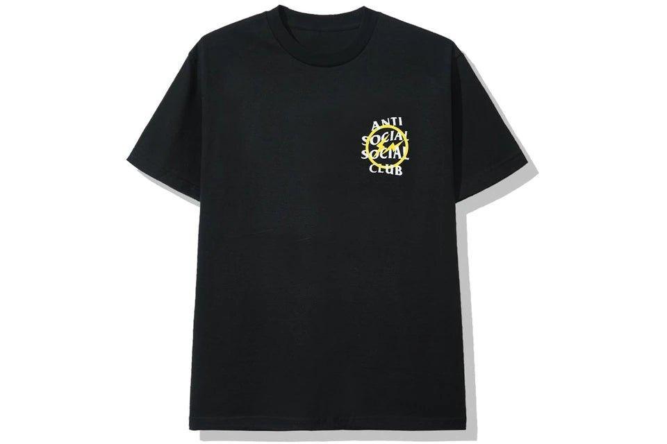 Anti Social Social Club x Fragment Yellow Bolt Tee - Supra Sneakers