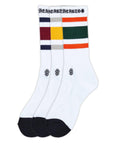 Chrome Hearts 3er Pack Sportsocken Weiß
