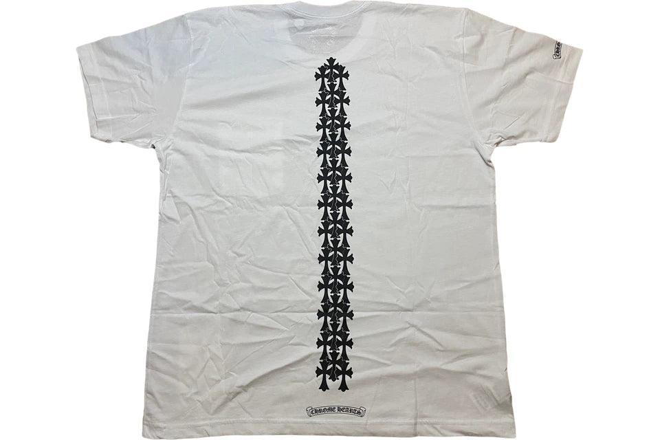 Chrome Hearts Cemetery Cross Tire Tracks T-shirt White - Supra Sneakers