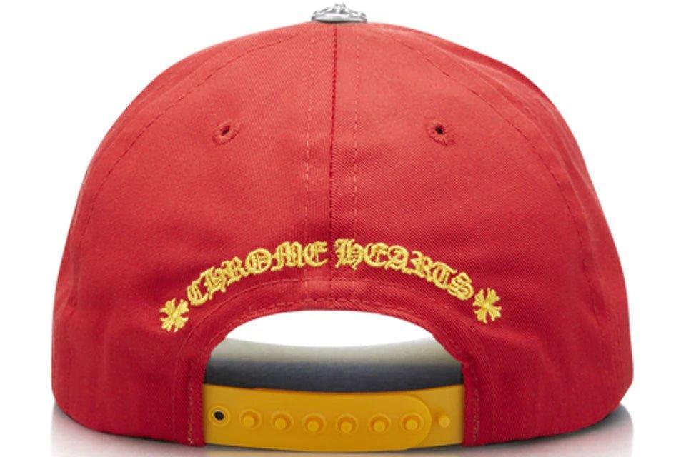 Chrome Hearts CH Silver Button Hat Red / Yellow - Supra Sneakers