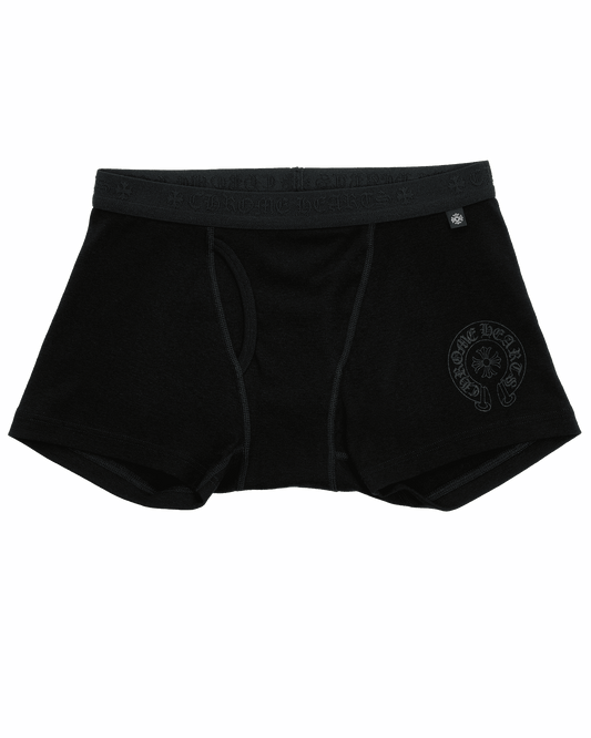 Chrome Hearts Horseshoe Boxer Brief Shorts Black / Black - Supra Sneakers