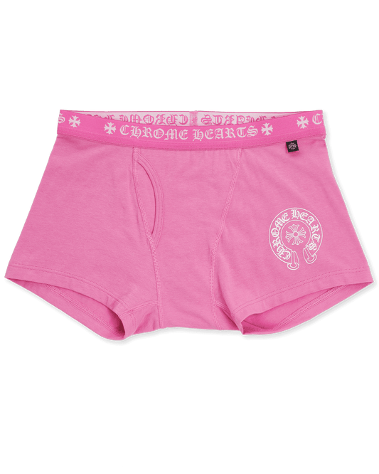 Chrome Hearts Horseshoe Boxer Brief Shorts Pink - Supra Sneakers