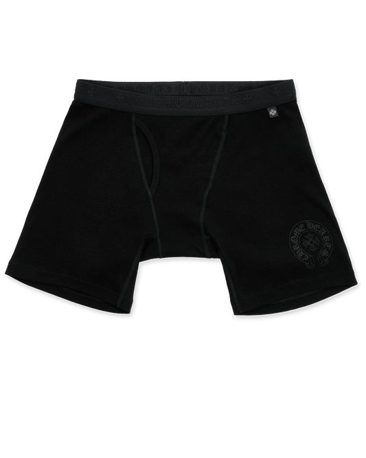 Chrome Hearts Horseshoe Long Boxer Brief Shorts Black - Supra Sneakers