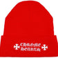 Chrome Hearts Logo Beanie Red - Supra Sneakers