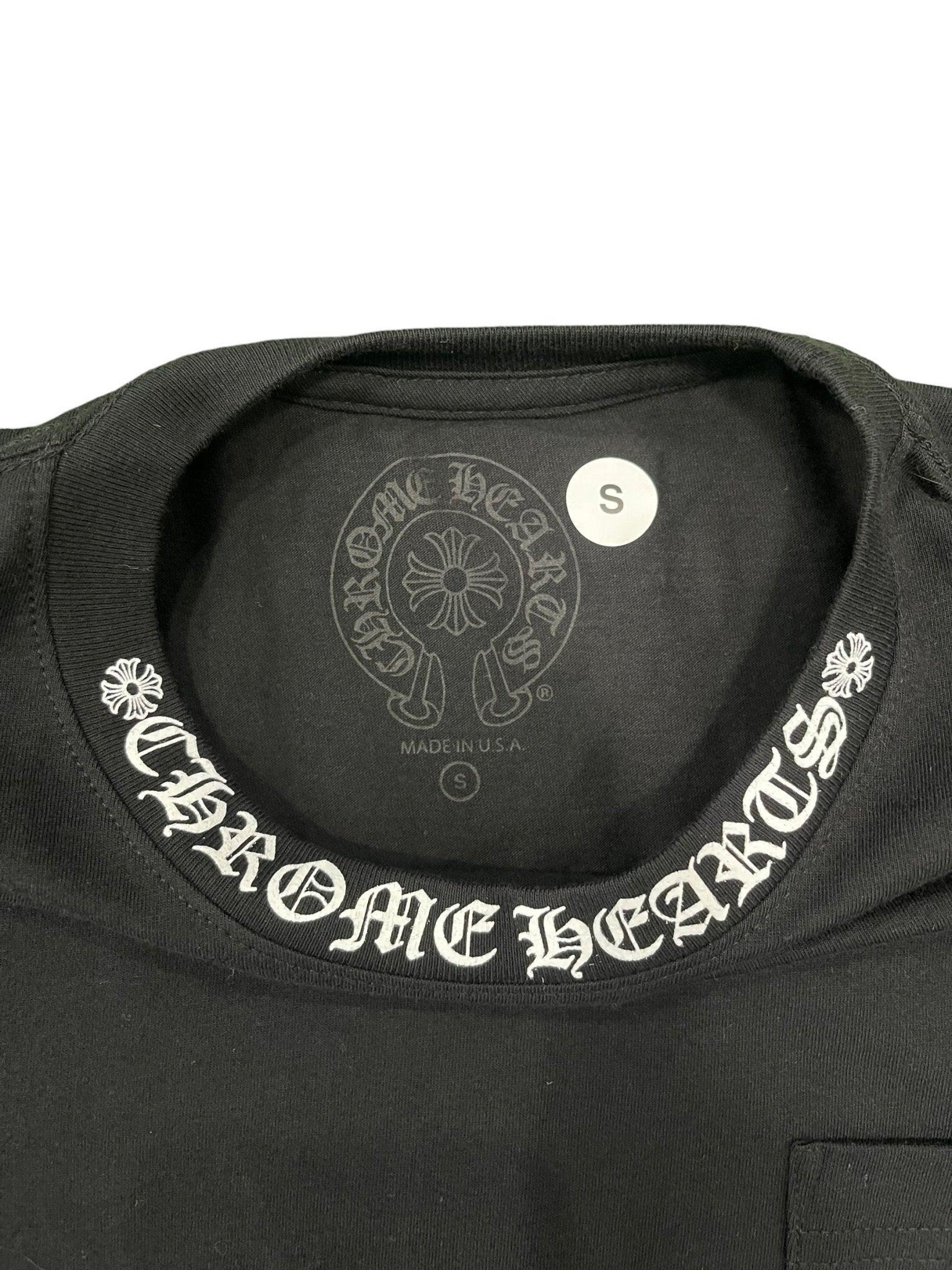 Chrome Hearts Neck Logo S/S T-shirt Black - Supra Sneakers