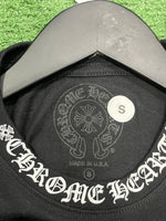 Chrome Hearts Neck Logo S/S T-shirt Black - Supra Sneakers - Image 9