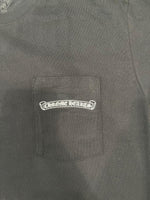Chrome Hearts USA Shoulder Logo T-shirt Black - Supra Sneakers - Image 3
