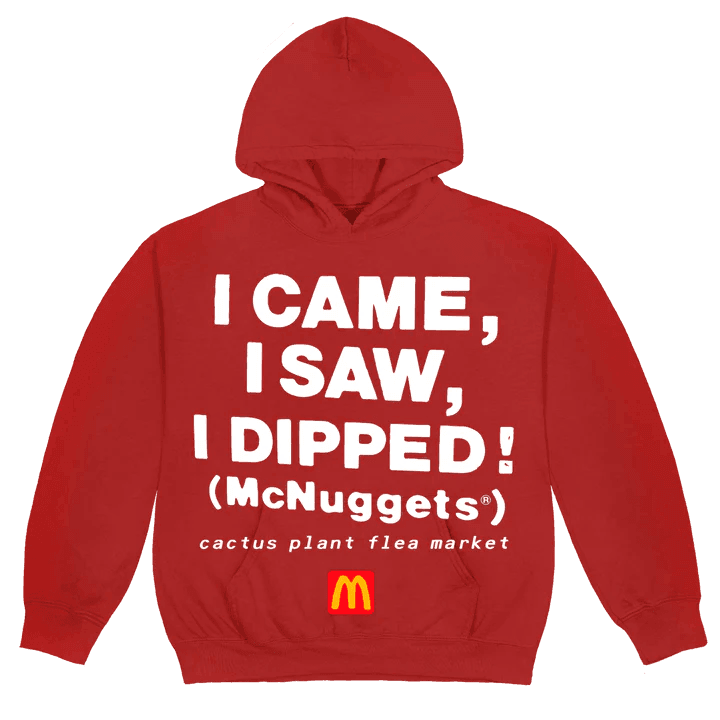 CPFM x McDonald's Team McNuggets Hoodie Red - Supra Sneakers