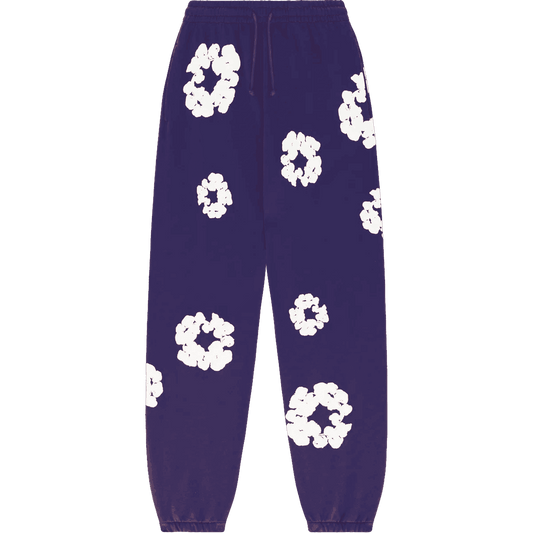 Denim Tears The Cotton Wreath Sweatpants Purple - Supra Sneakers