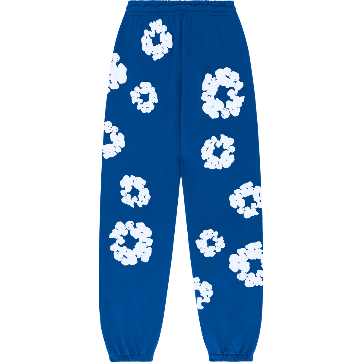 Denim Tears The Cotton Wreath Sweatpants Royal Blue - Supra Sneakers