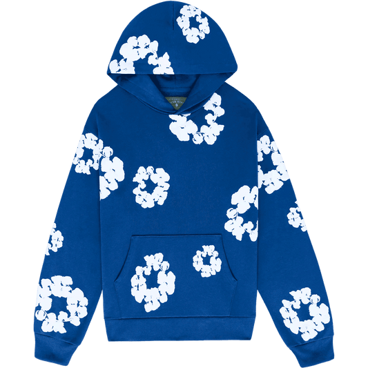 Denim Tears The Cotton Wreath Sweatshirt Royal Blue - Supra Sneakers