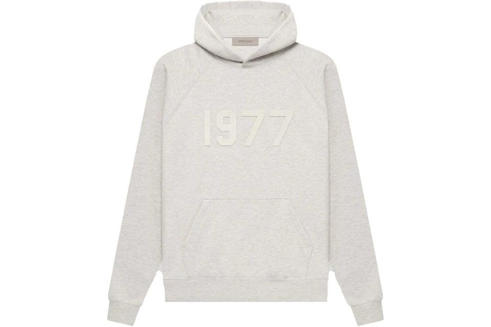 Fear of God Essentials 1977 Hoodie Light Oatmeal - Supra Sneakers