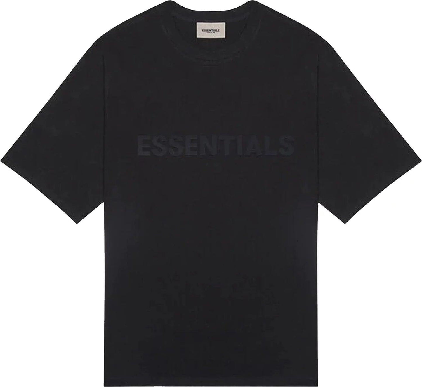 Fear of God Essentials Appliqué T-Shirt Black - Supra Sneakers