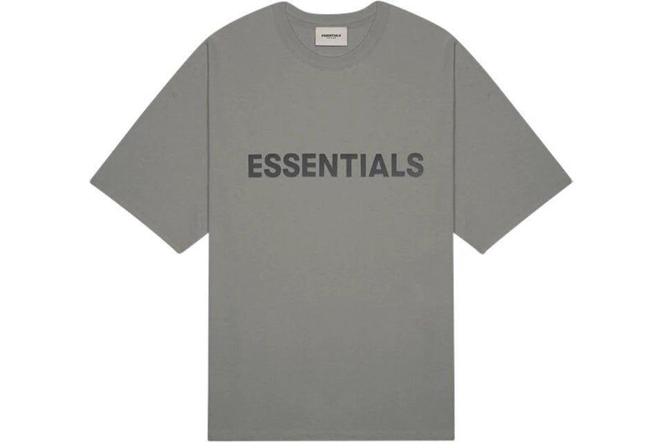 Fear of God Essentials Boxy Tee Appliqué Logo Charcoal - Supra Sneakers