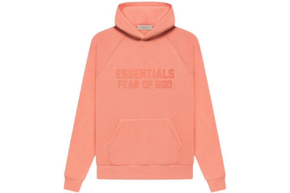 Fear of God Essentials Hoodie Coral - Supra Sneakers