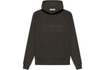 Fear of God Essentials Hoodie Off Black - Supra Sneakers - Image 1