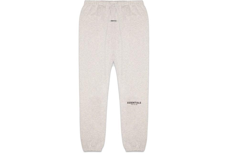 Fear of God Essentials Sweat Pants Heather Grey Oatmeal - Supra Sneakers