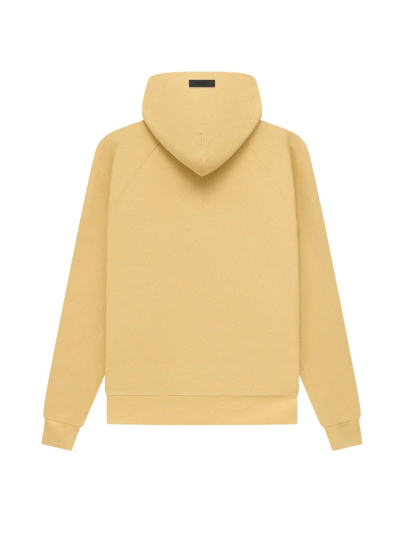 Fear of God Essentials Waffle Raglan Hoodie Light Tuscan - Supra Sneakers