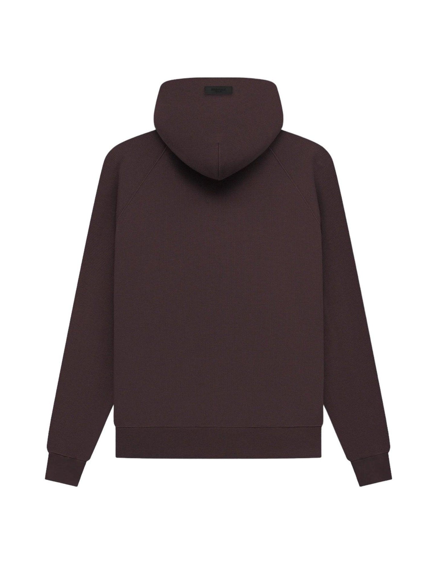 Fear of God Essentials Waffle Raglan Hoodie Plum - Supra Sneakers