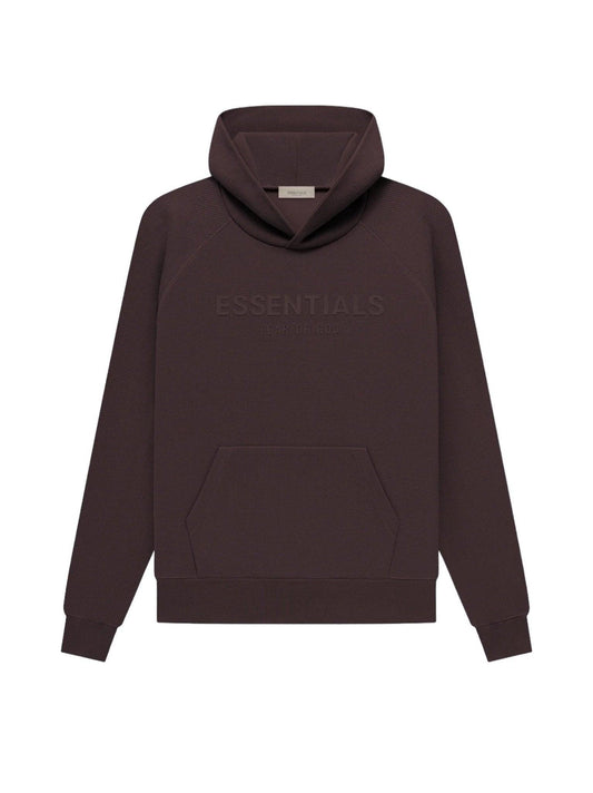 Fear of God Essentials Waffle Raglan Hoodie Plum - Supra Sneakers