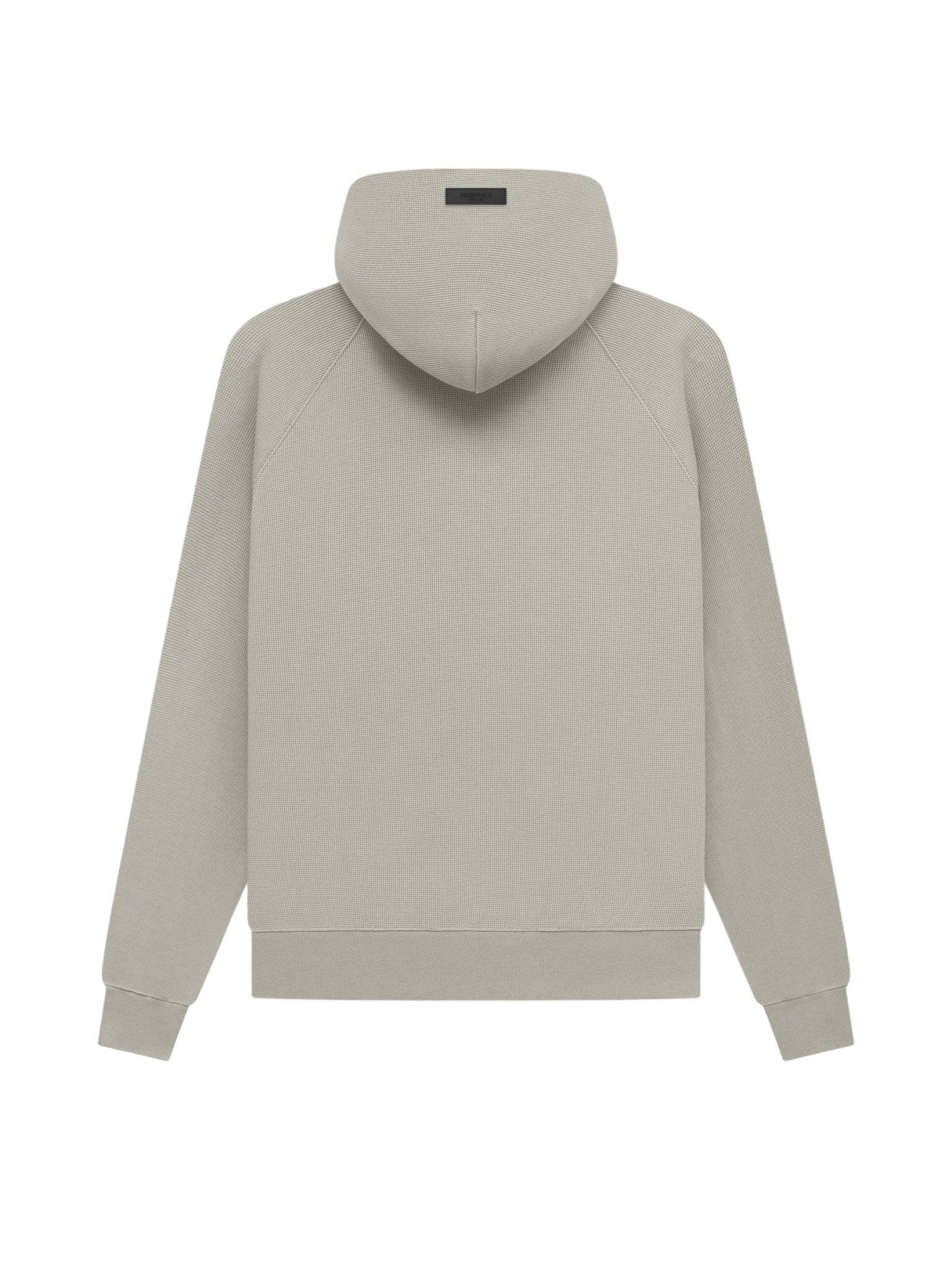 Fear of God Essentials Waffle Raglan Hoodie Seal - Supra Sneakers