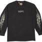 Gallery Dept. Flames L/S T-Shirt Black - Supra Sneakers