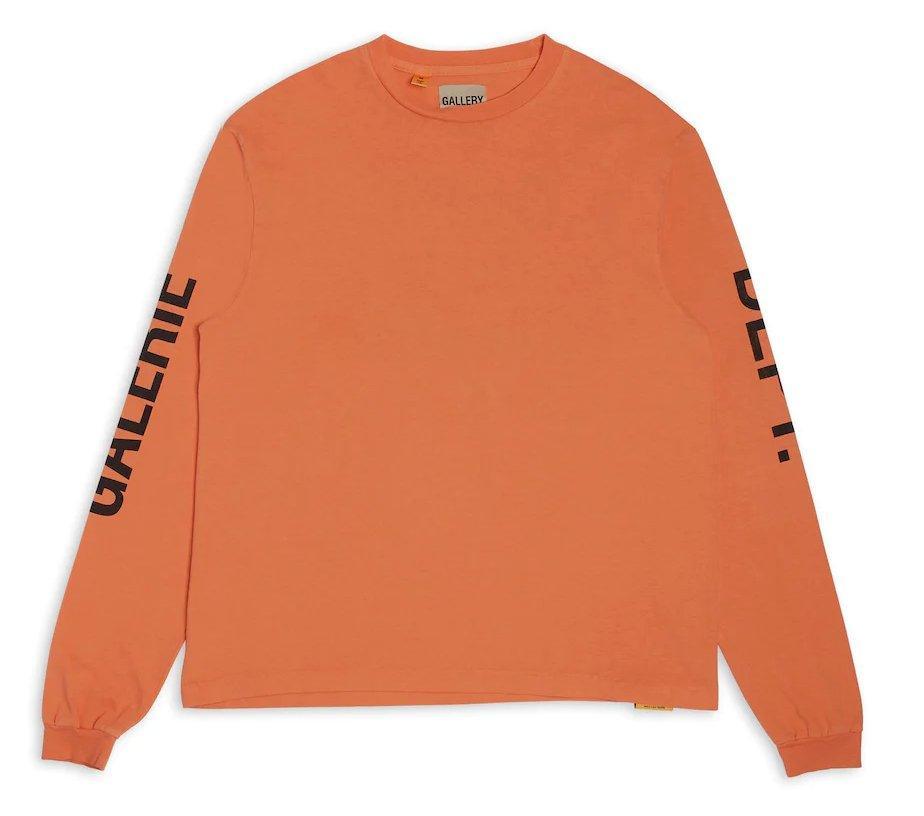 Gallery Dept. French Collector L/S T-shirt Orange Black - Supra Sneakers